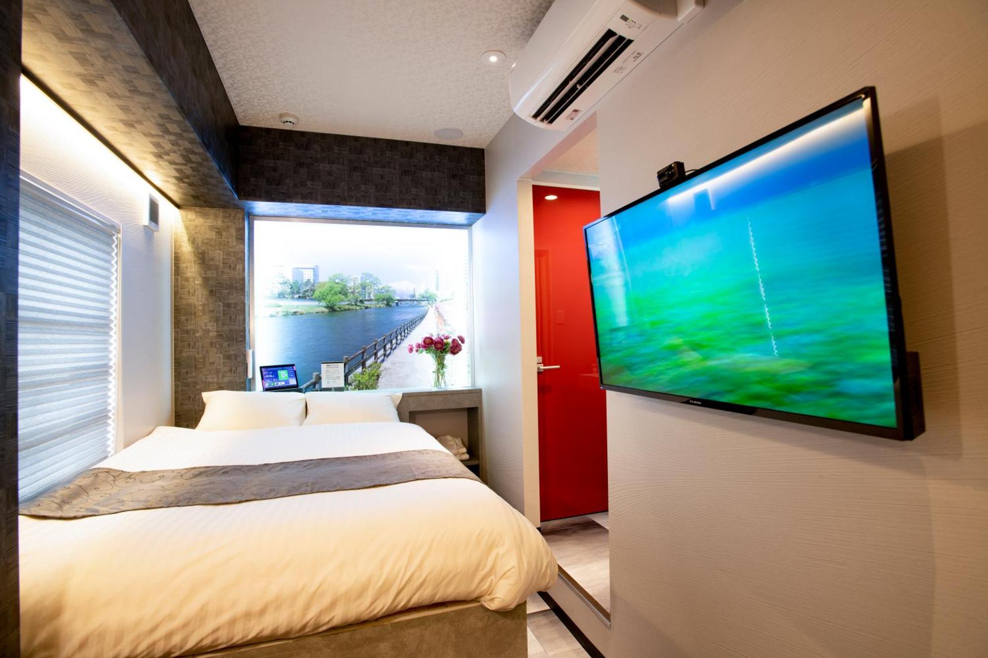 Hotel Xcell Hiroshima Nagarekawa Chambre photo