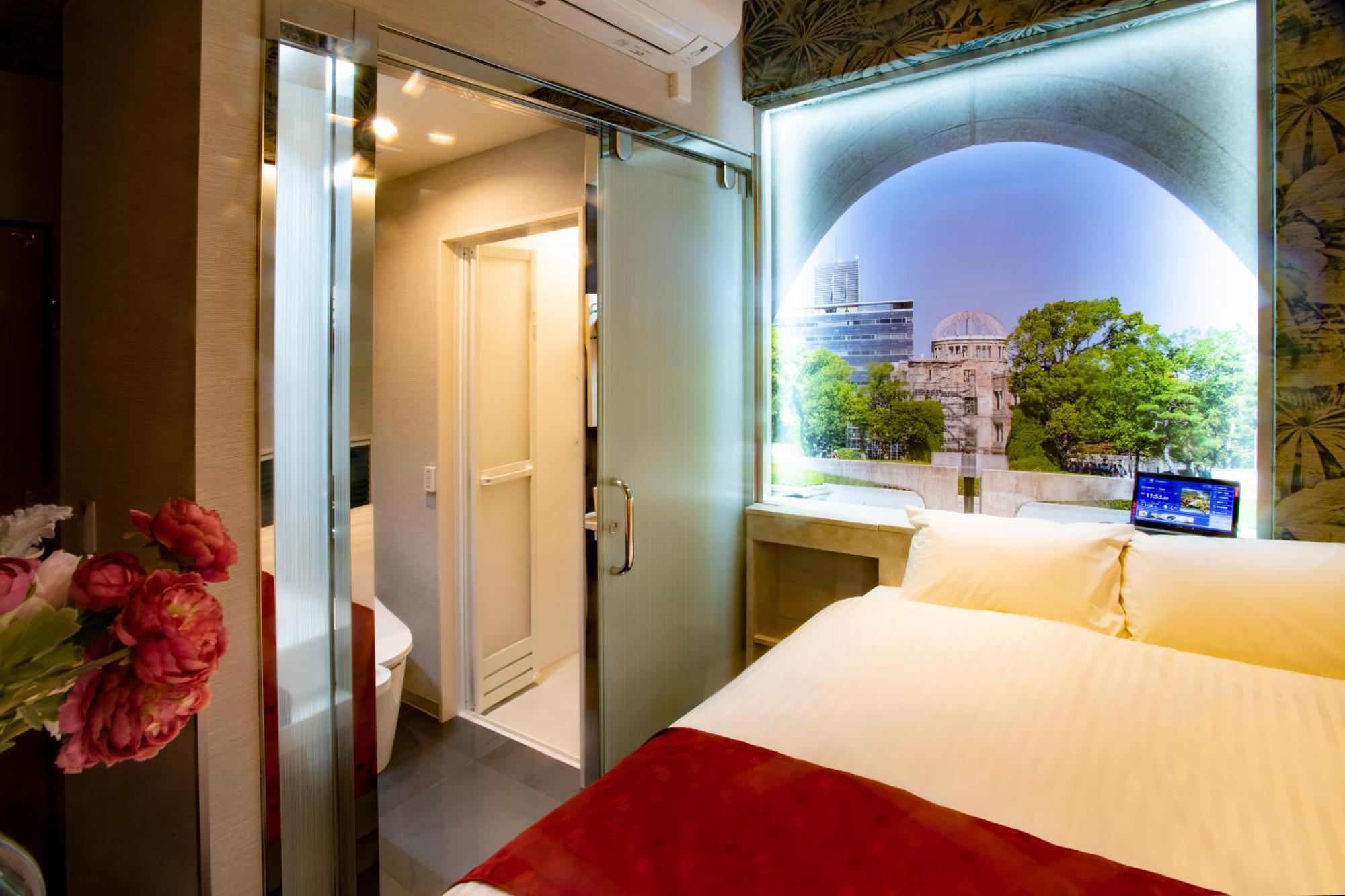 Hotel Xcell Hiroshima Nagarekawa Chambre photo